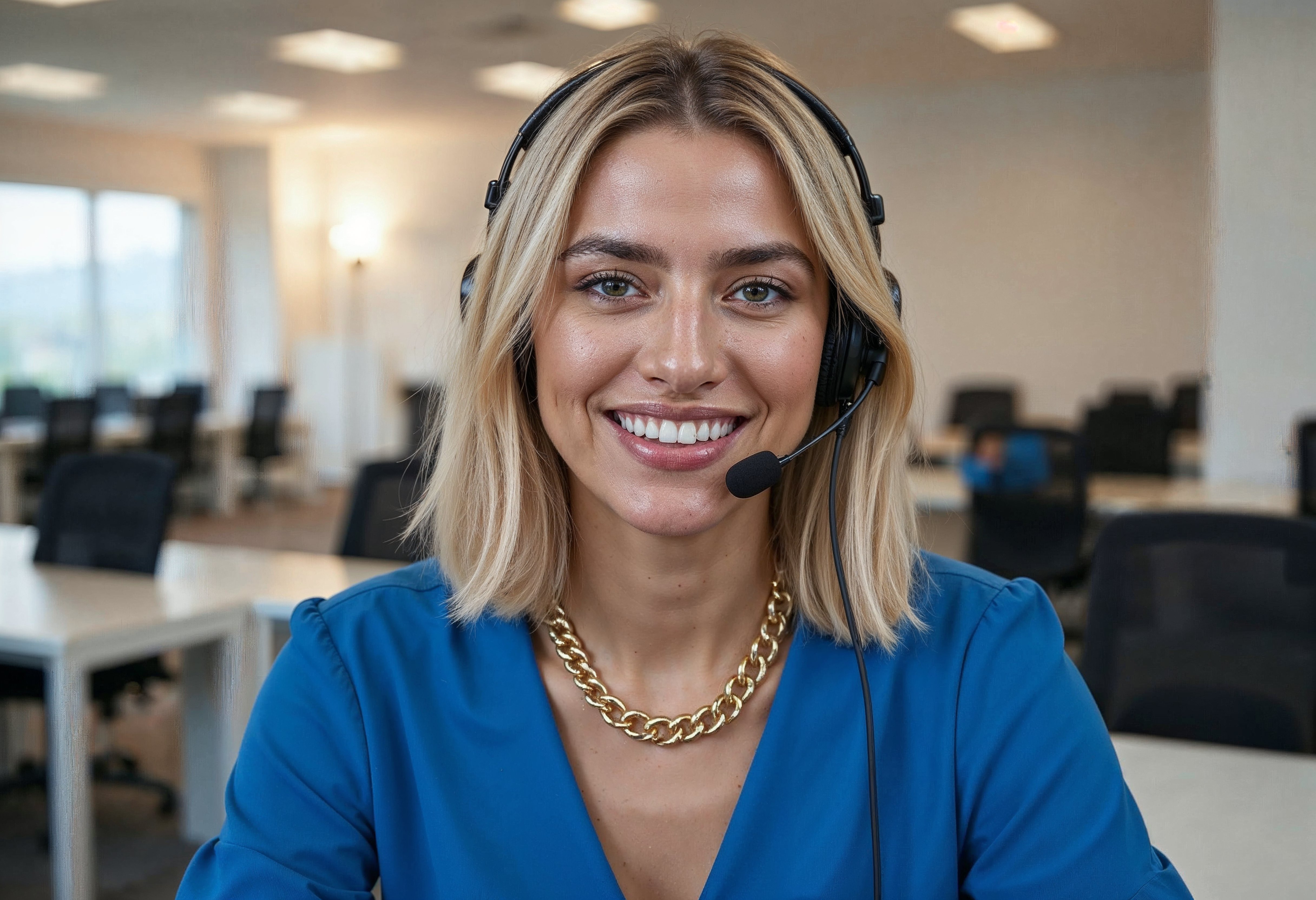 Professional customer support representative